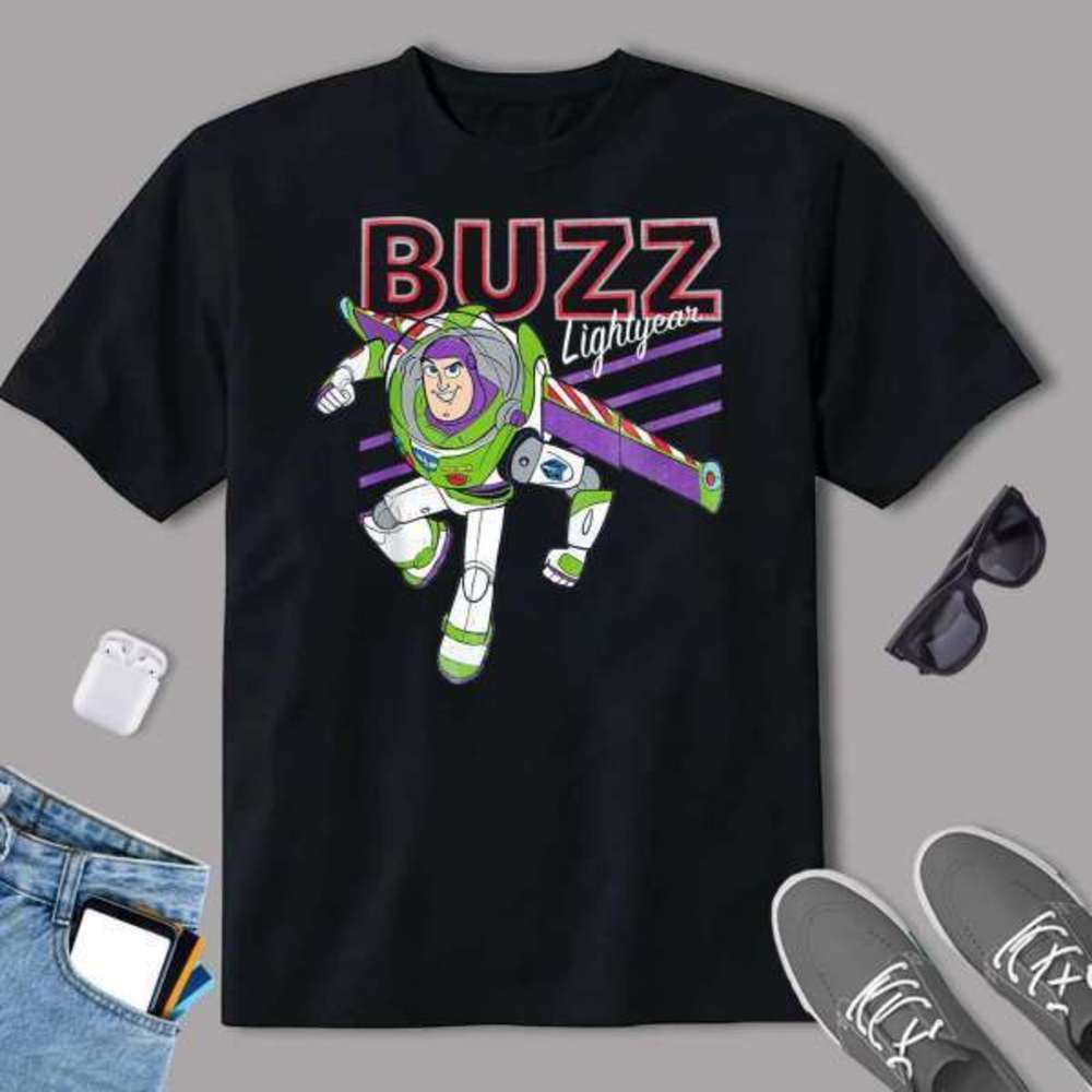 Toy Story Buzz Lightyear Cartoon Graphic Unisex T-Shirt